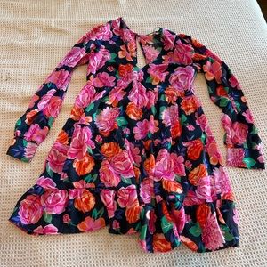 Floral cocktail dress